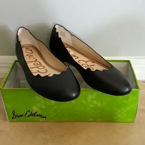 Sam Edelman Black Finnegan Leather Flats